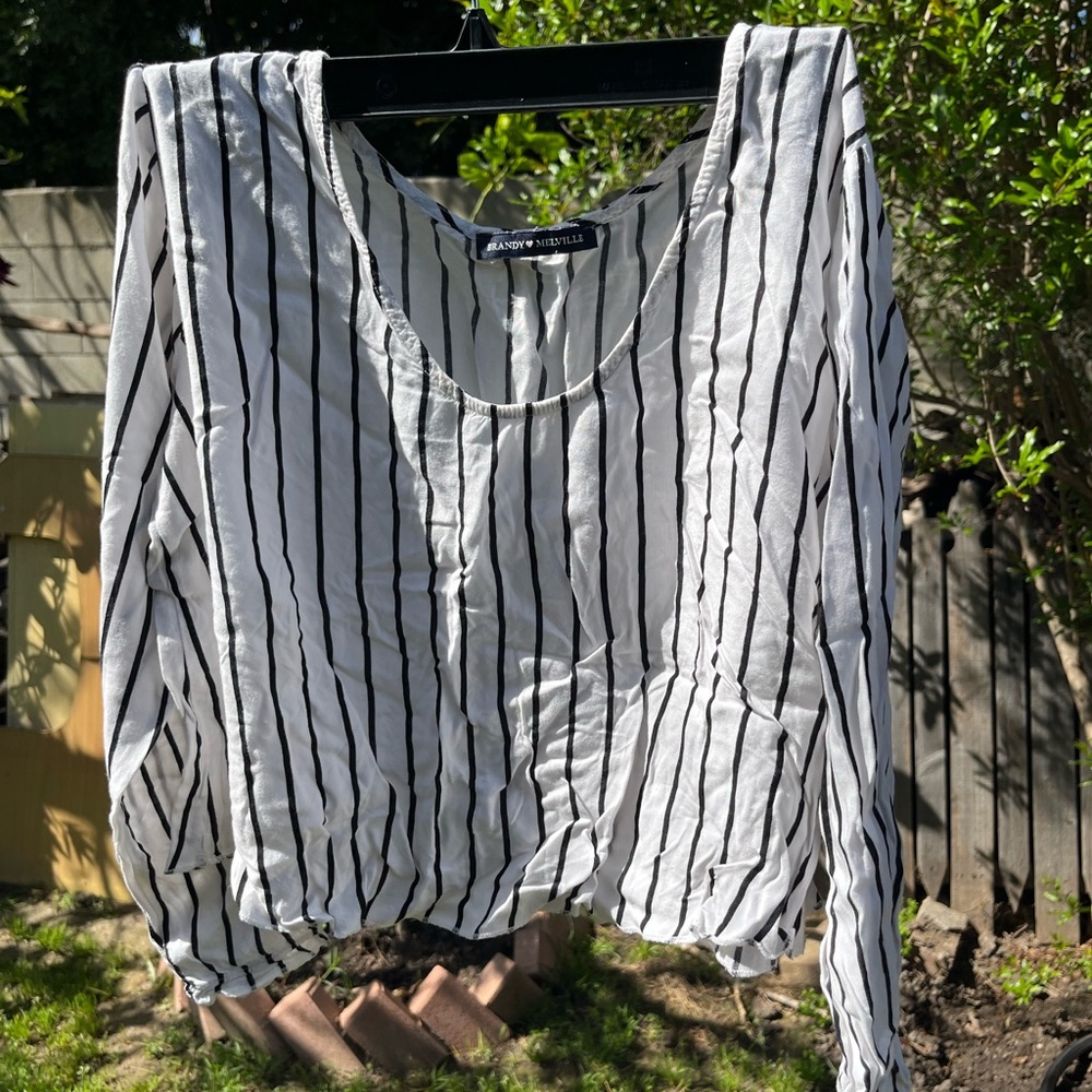 Brandy Melville Striped Shirt